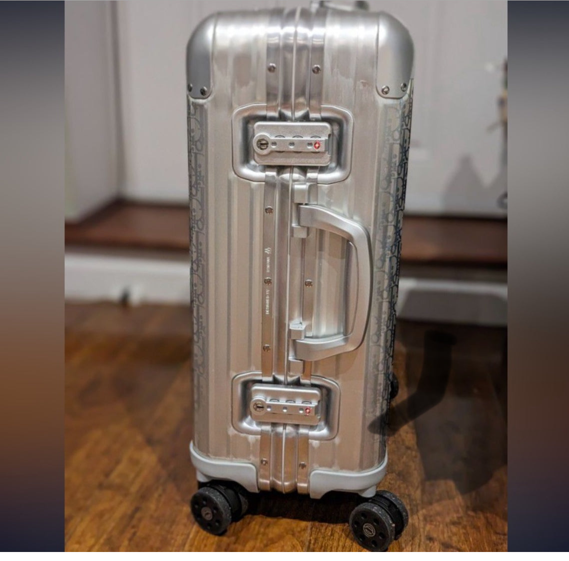 Rimowa x dior luggage carry on