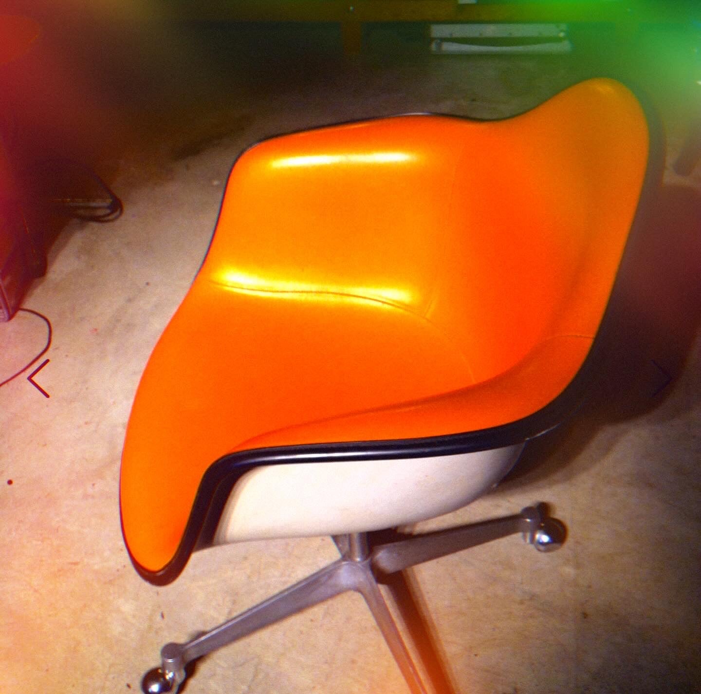 Herman Miller x Eams Orange desk chair