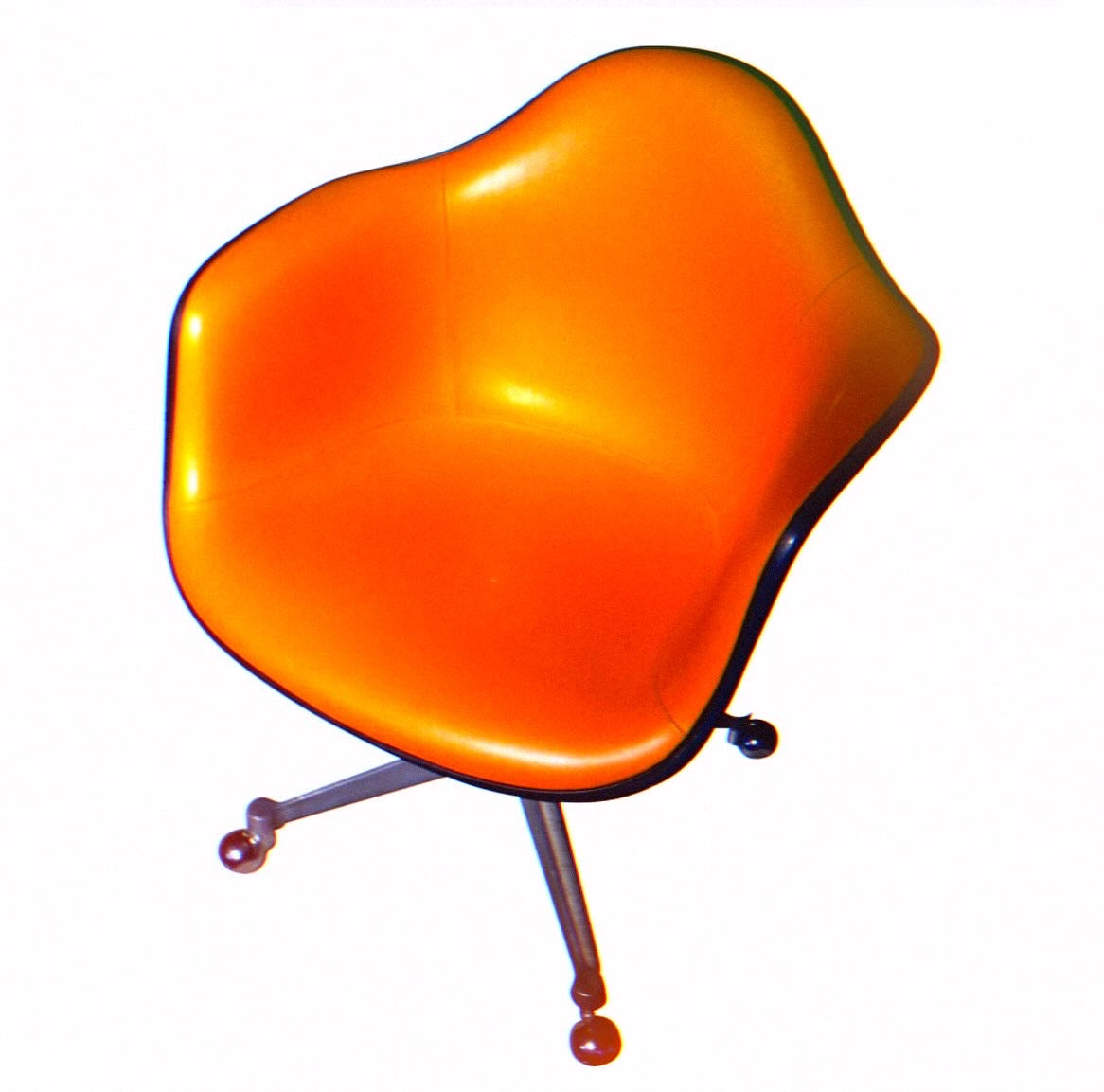 Herman Miller x Eams Orange desk chair