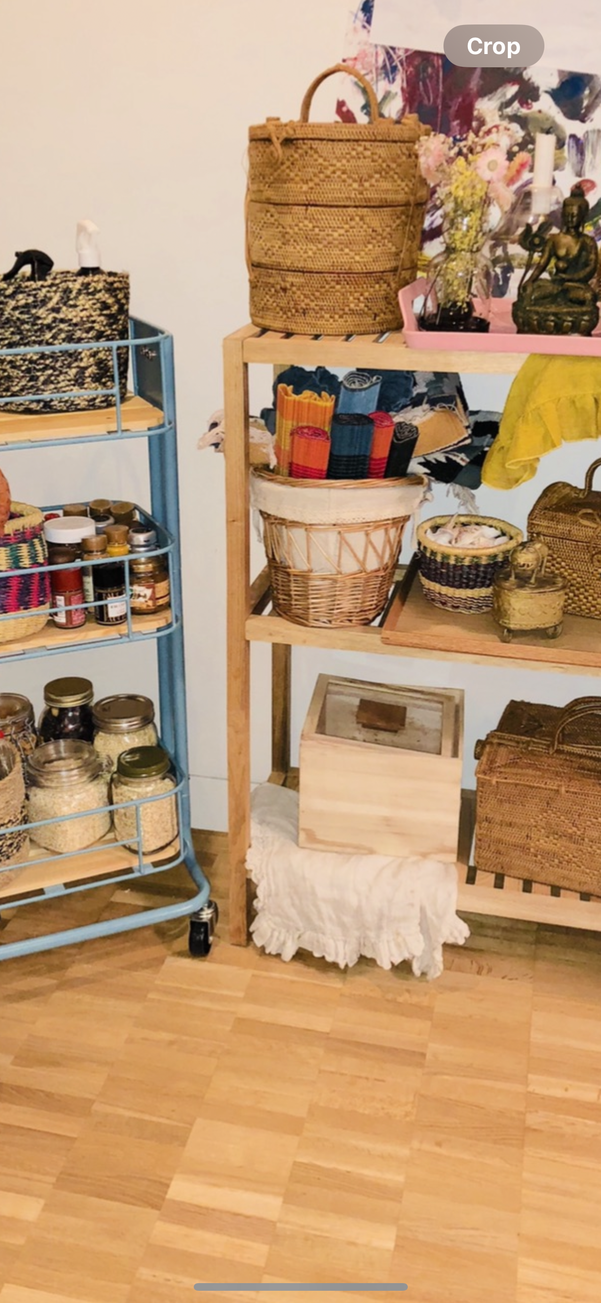 Exuding warmth, this simple, stackable rice bin is made by Masuda Kiribako, a specialist shop founded in 1929, and features an ingenious lid